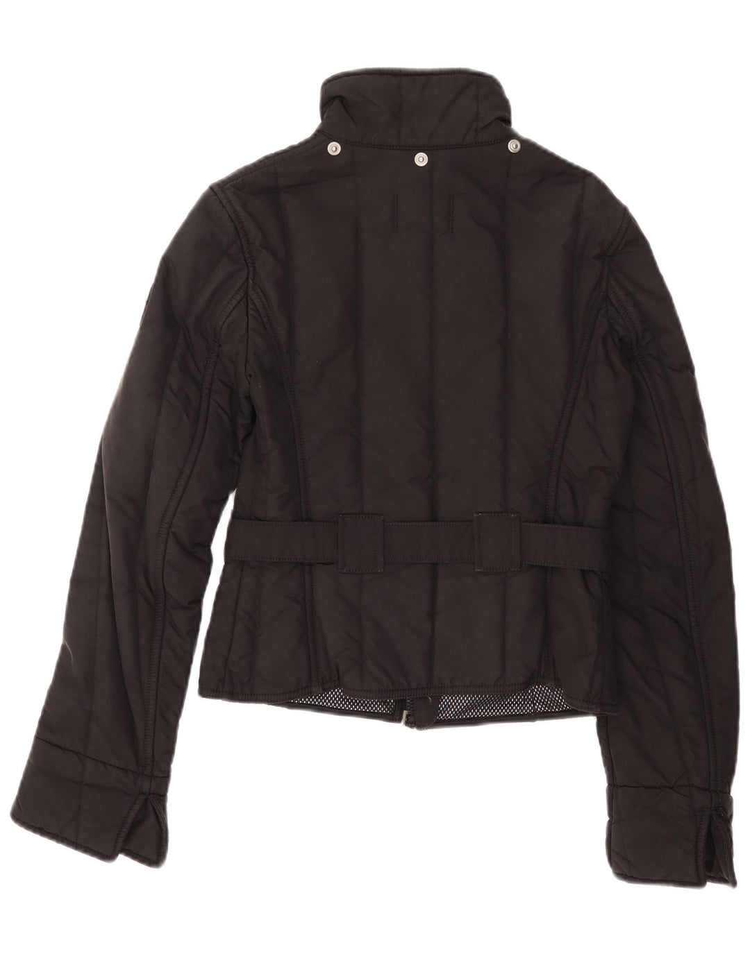 REFRIGIWEAR Veste courte rembourrée pour femme UK 10 Small Noir Polyamide