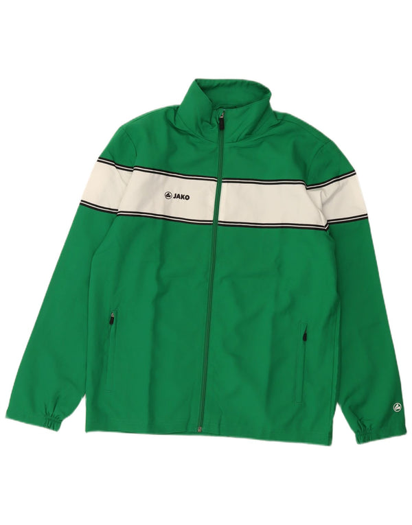 Jako Veste de survêtement pour homme Petit Vert Colorblock Polyester