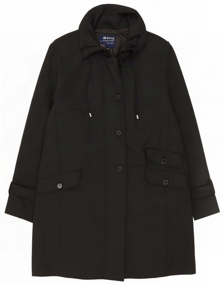 MC Kenzy Pardessus Femme UK 18 XL Noir Polyamide