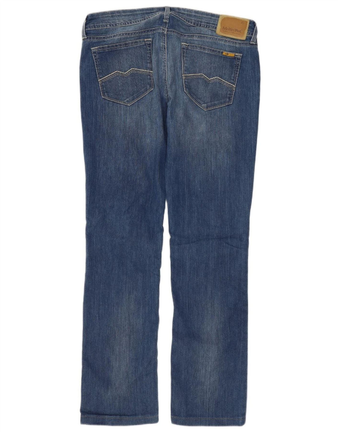 Meltin' Pot Jean Bootcut Femme W31 L29 Bleu Coton