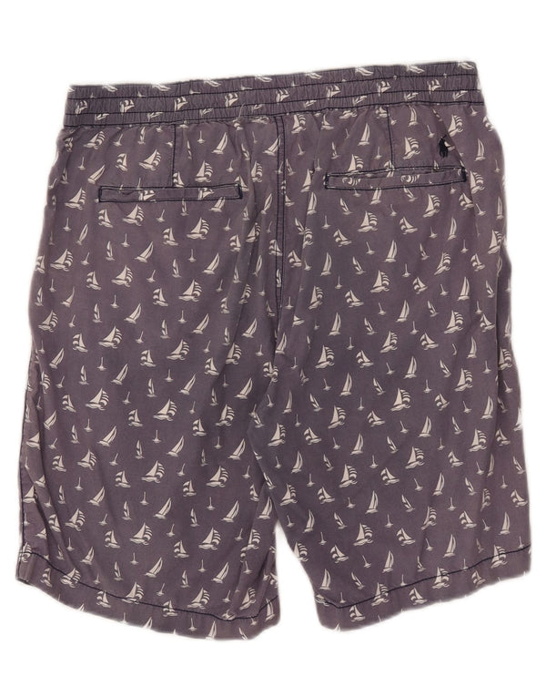 Polo Ralph Lauren Short décontracté à motif abstrait pour homme Medium W32 Bleu marine