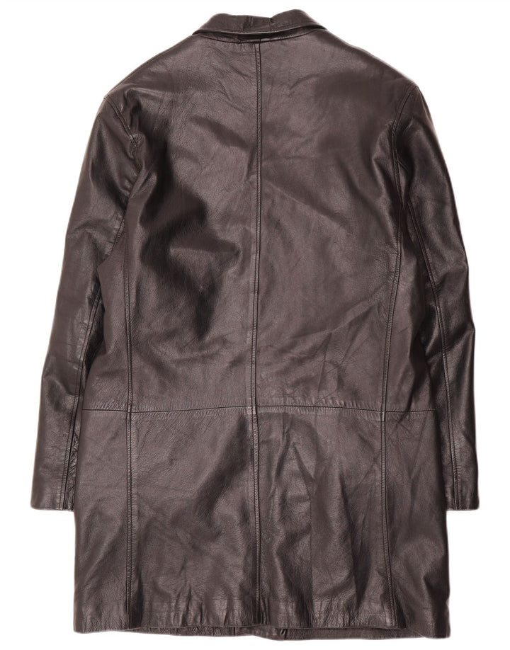 Conbipel Manteau en Cuir Homme IT 52 Large Noir