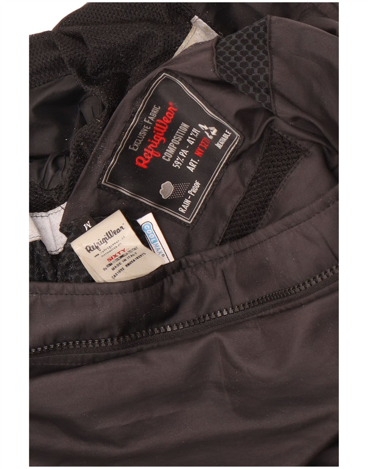 Refrigiwear Veste de pluie pour homme UK 38 Medium Noir Polyamide