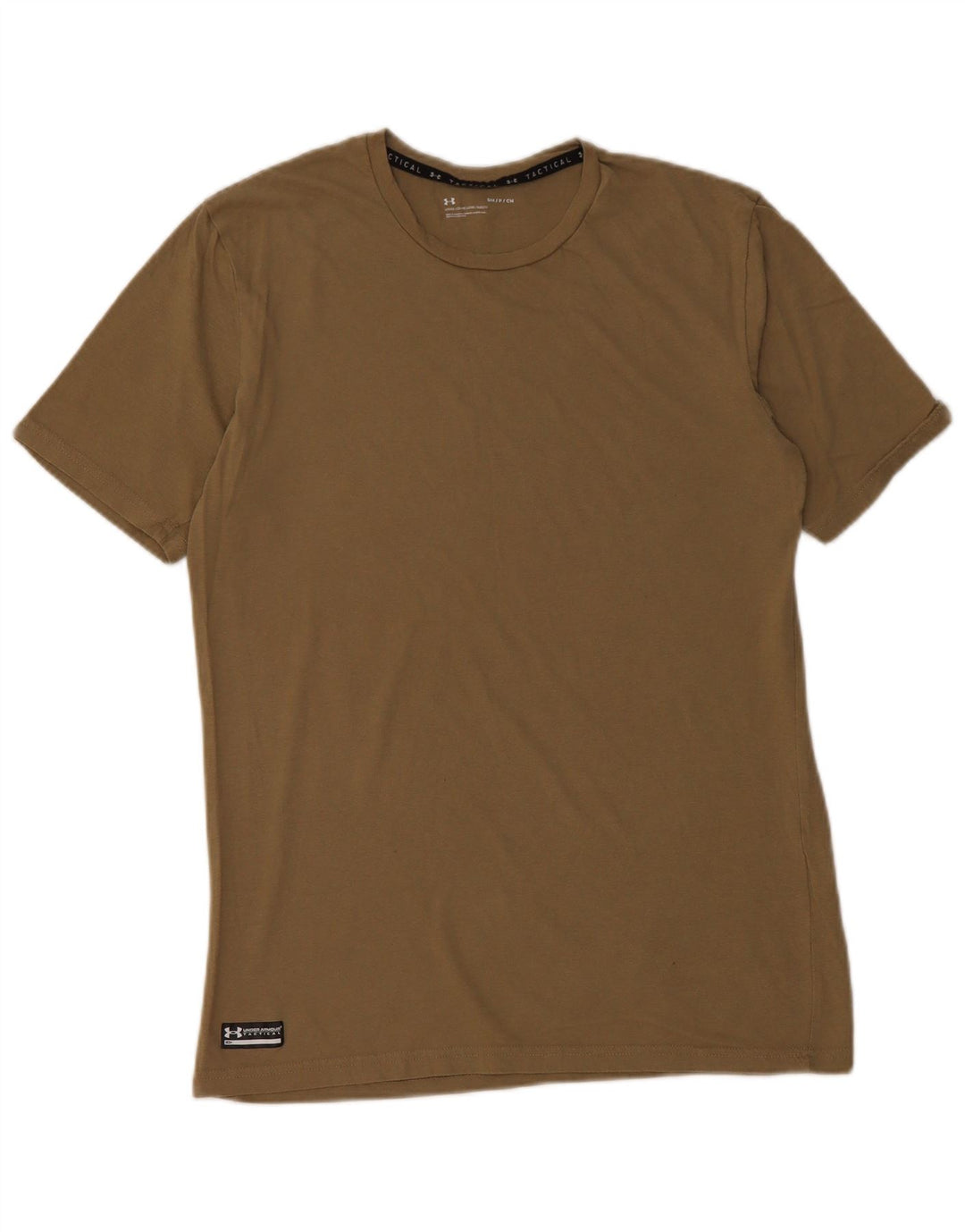 UNDER ARMOUR T-Shirt Homme Petit Kaki Coton