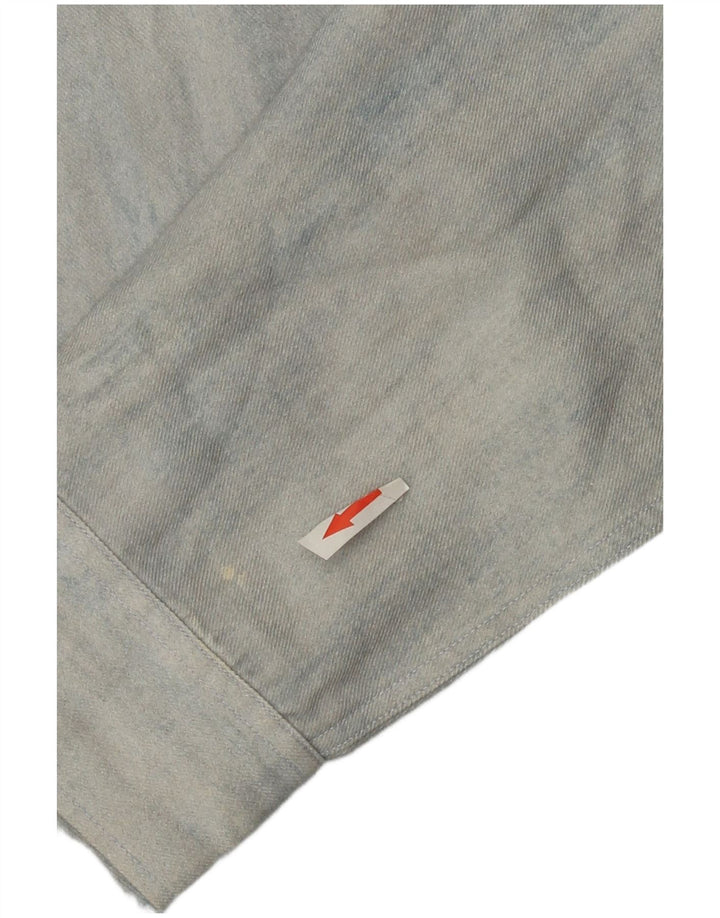 Cos Chemise En Jean Petit Bleu Lyocell Homme