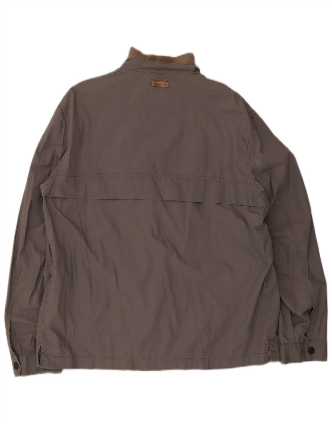 Marlboro Classics Veste Bomber Homme EU 52 XL Gris Coton