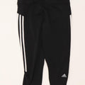 Adidas Climalite Capri Leggings UK 16 Large Noir Polyester