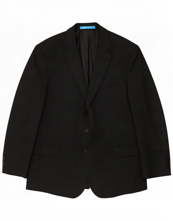 Marks & Spencer Veste blazer à 3 boutons pour homme UK 46 XL Gris Polyester