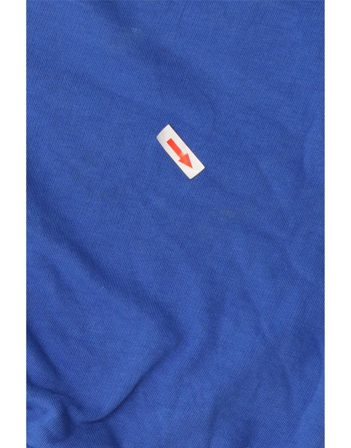 Marks & Spencer Sweat-shirt pour femme UK 12 Bleu moyen Coton