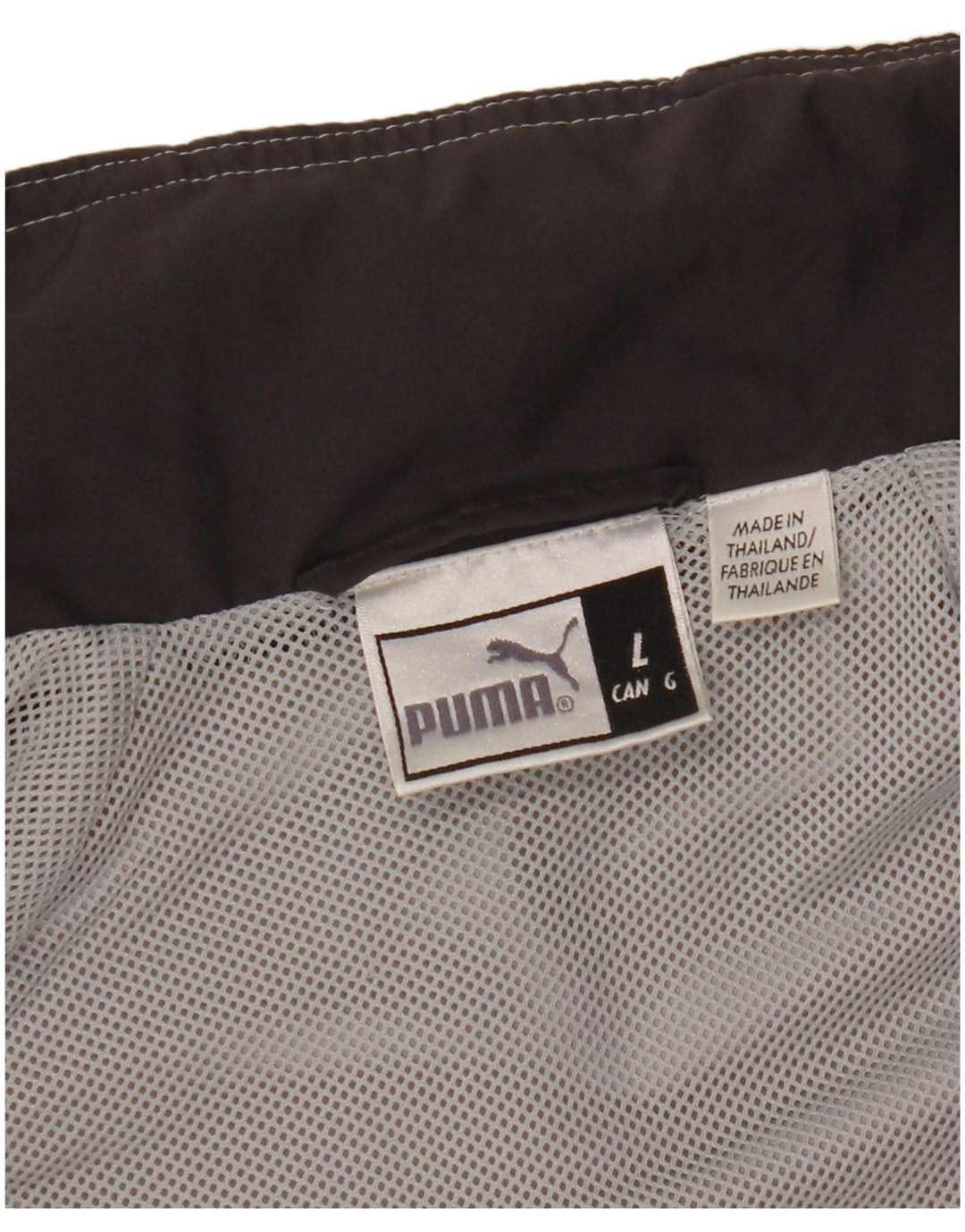PUMA Veste de survêtement pour homme Taille L Gris Colorblock