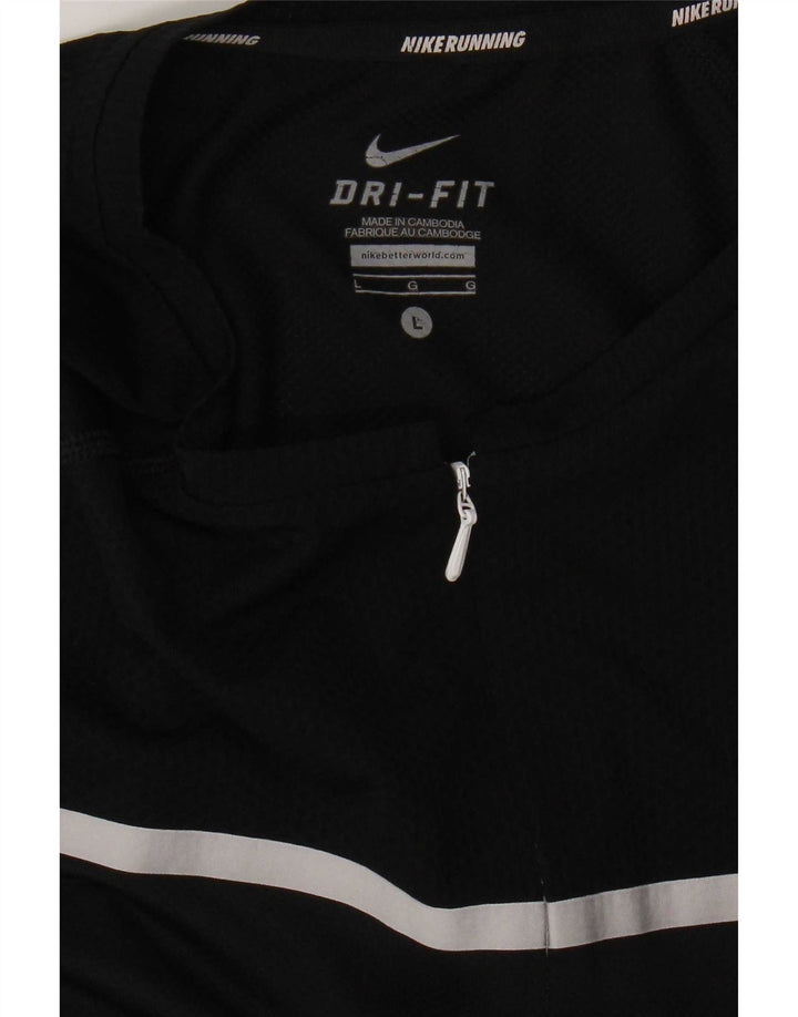 Nike Womens Dri Fit Débardeur UK 16 Grand Noir