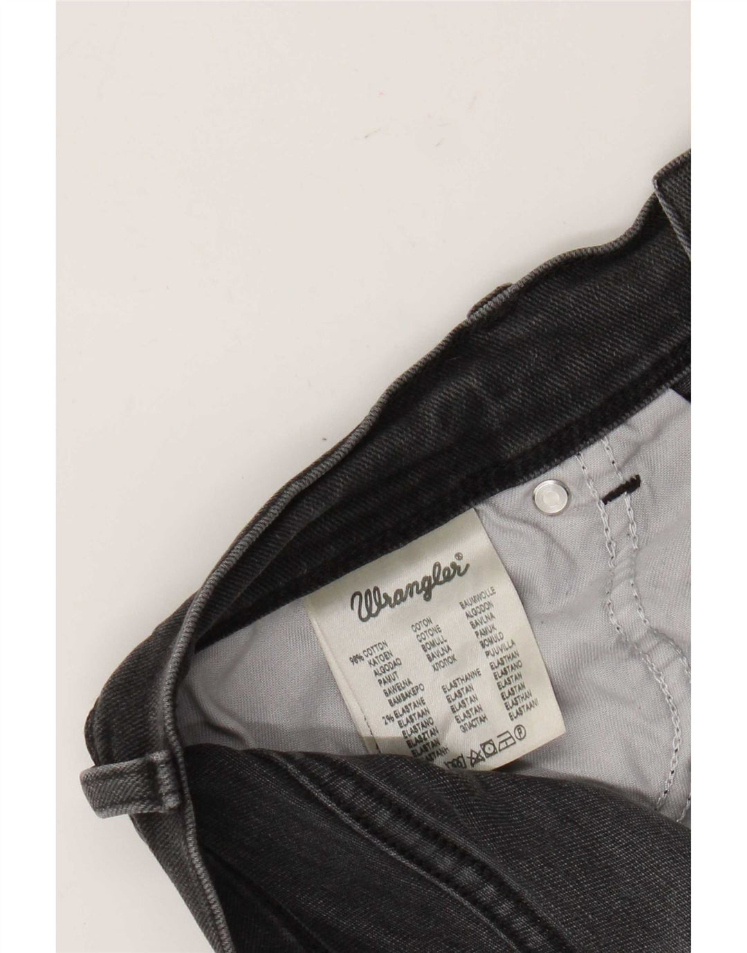 Wrangler Jean Droit Texas Homme W33 L32 Gris Coton