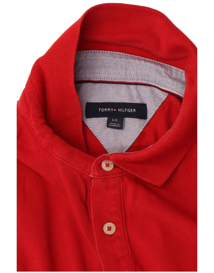 Tommy Hilfiger Polo Homme Grand Rouge