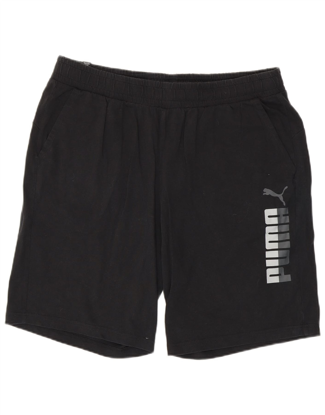 Puma Short de Sport Graphique Homme XL Noir