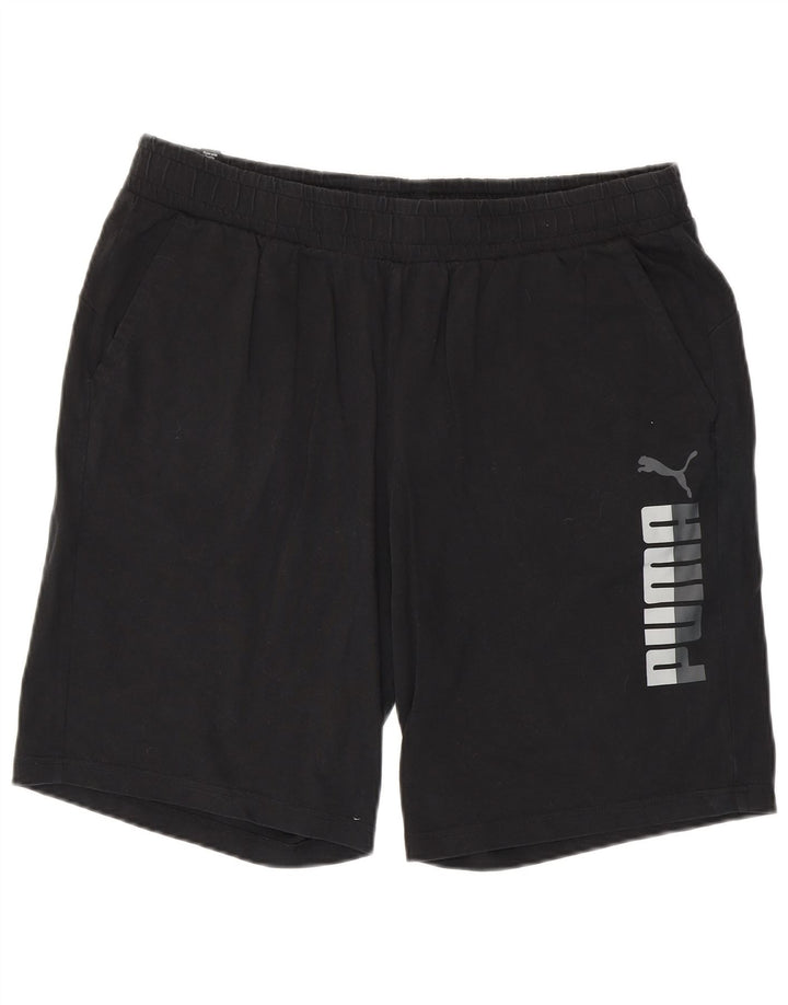 Puma Short de Sport Graphique Homme XL Noir