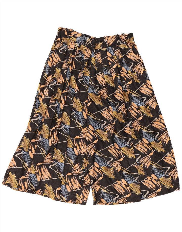 GOLDEN GATE Pantalon court taille haute pour femme EU 46 XL W34 L20 Noir