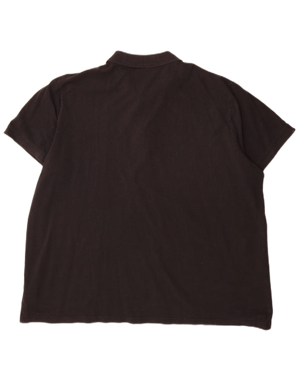 Kappa Polo Homme 4XL Noir Coton