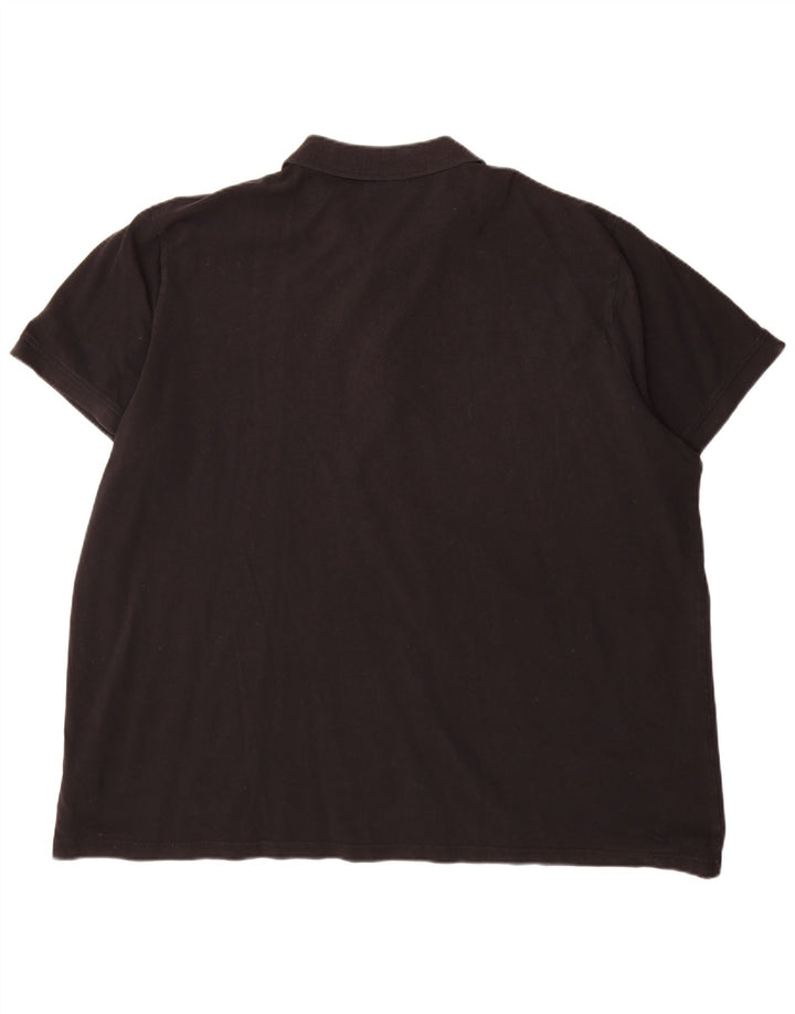 Kappa Polo Homme 4XL Noir Coton