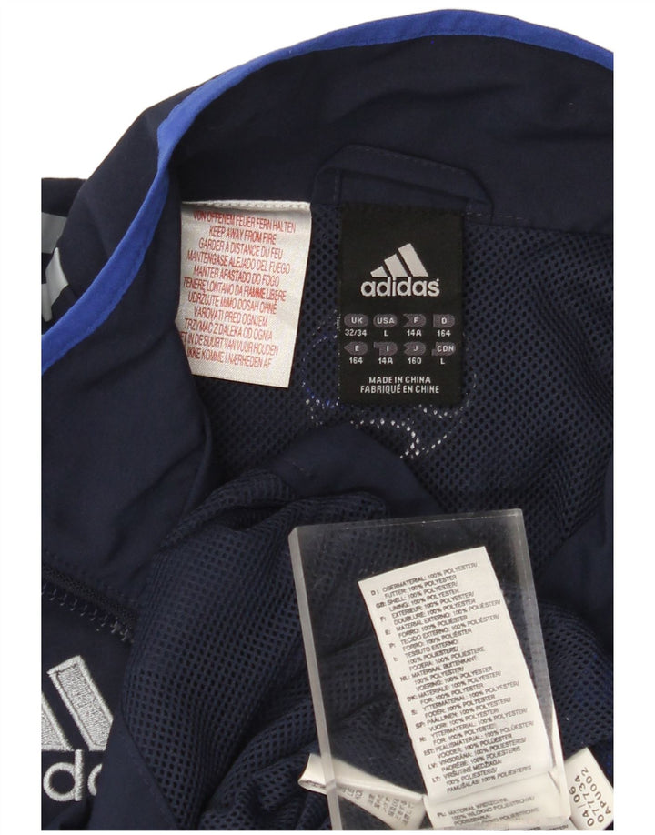 ADIDAS Veste de Survêtement Chelsea FC Garçon 13-14 Ans Bleu Marine