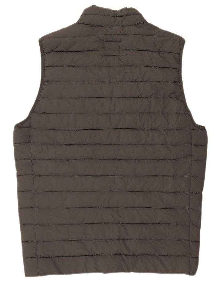 Jack & Jones Gilet rembourré homme UK 36 petit gris polyester