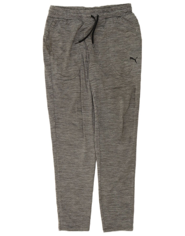Puma Pantalon de survêtement pour femme UK 42 Polyester moucheté gris moyen