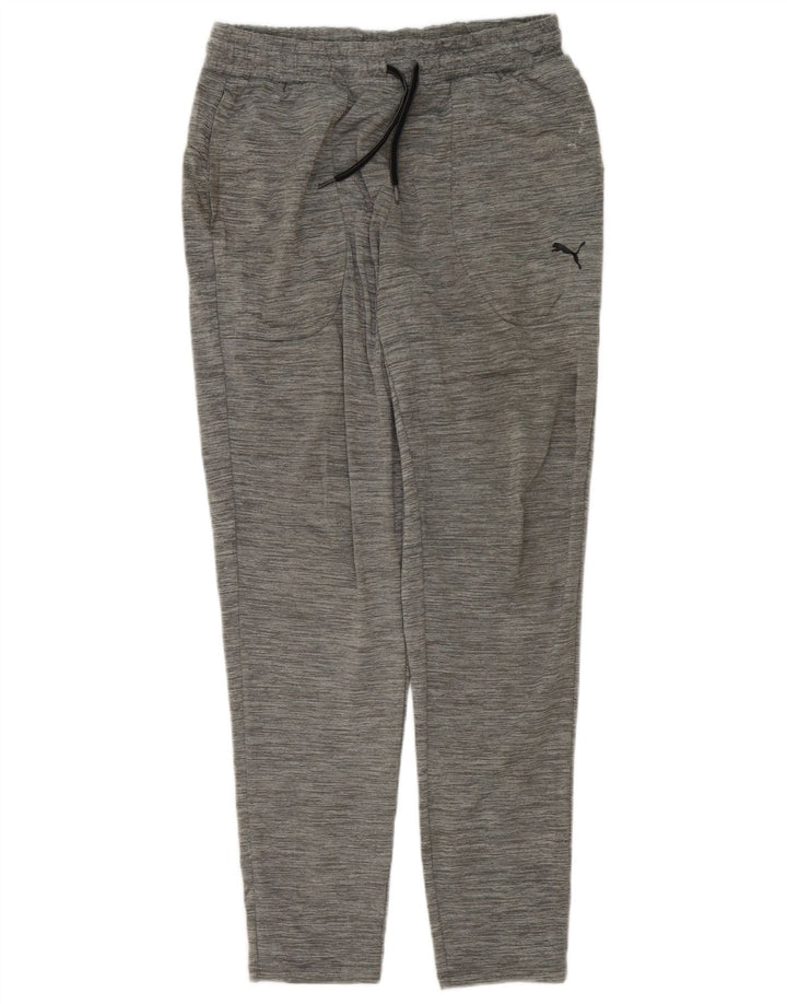 Puma Pantalon de survêtement pour femme UK 42 Polyester moucheté gris moyen