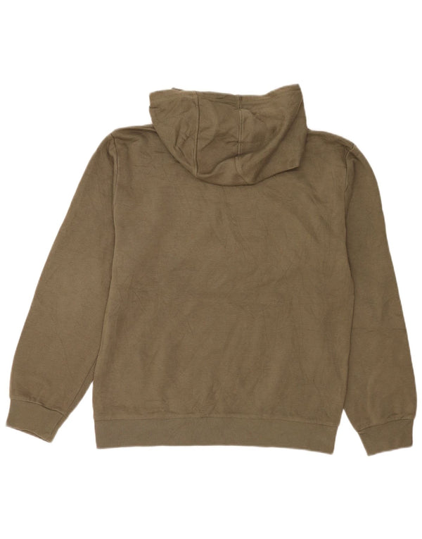 Adidas Pull à capuche pour femme UK 16 Grand Kaki Coton