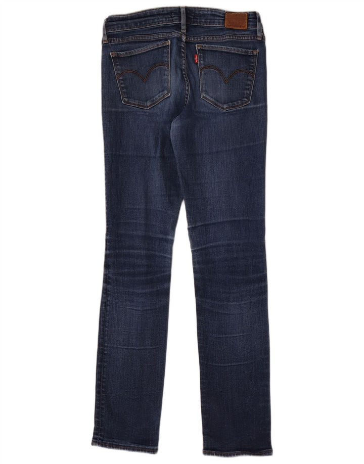 LEVI'S Jean Slim 712 Femme Effet Déchiré W27 L30 Bleu Coton