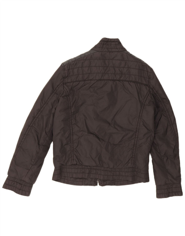 Gas Veste Bomber Rembourrée Homme UK 36 Petit Noir