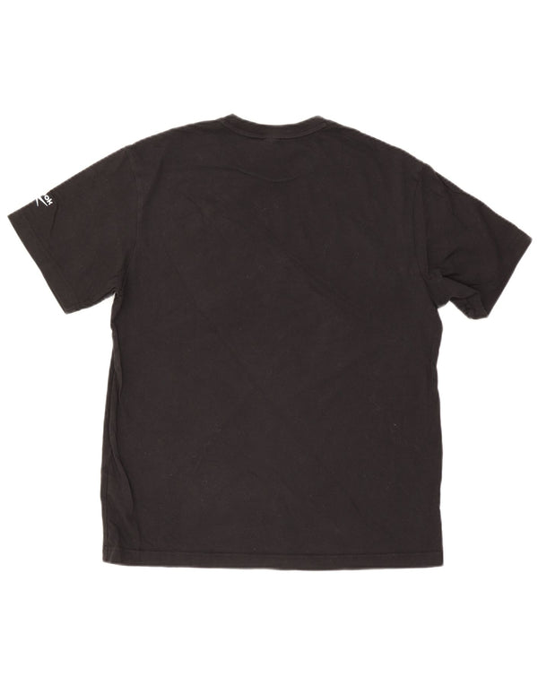 Reebok T-Shirt Graphique Homme Grand Noir Coton