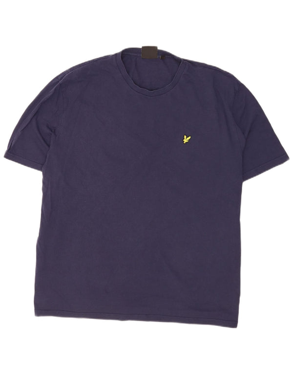 Lyle & Scott T-Shirt Homme Top 2XL Bleu Marine Coton