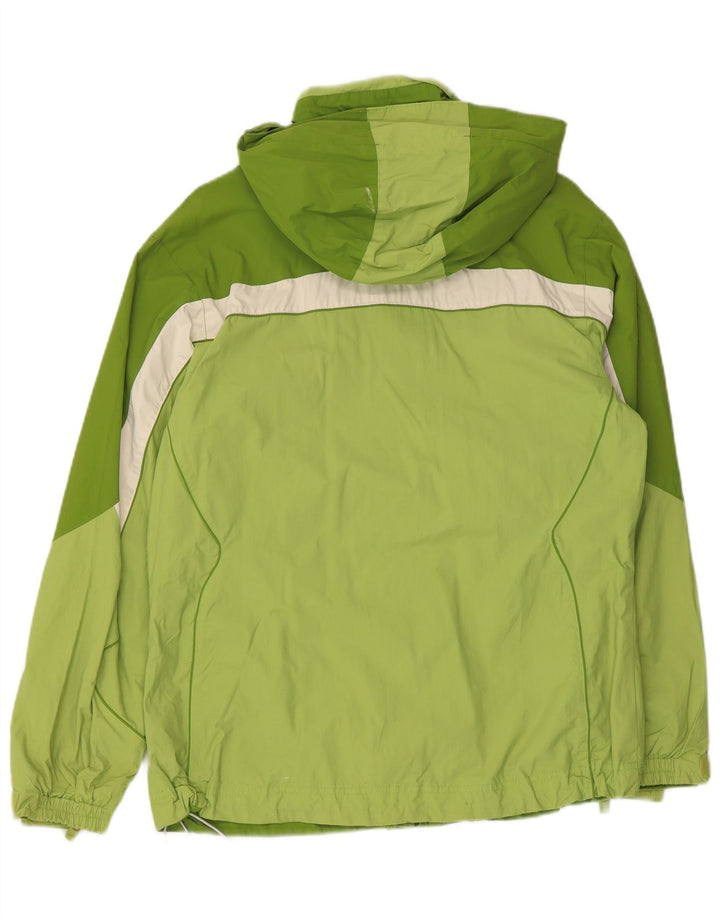 COLUMBIA Veste de pluie Interchange pour femme UK 14 Vert moyen Colourblock