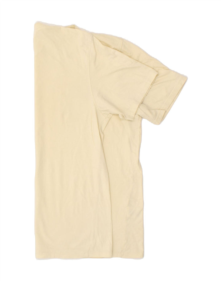FILA Mens T-Shirt Top Large Off White Cotton Vintage Fila and Second-Hand Fila from Messina Hembry 