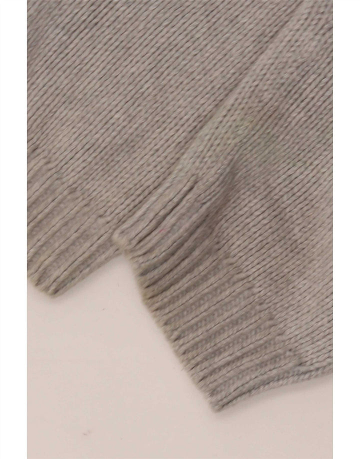Gap Pull Col Zippé Homme XL Gris Coton