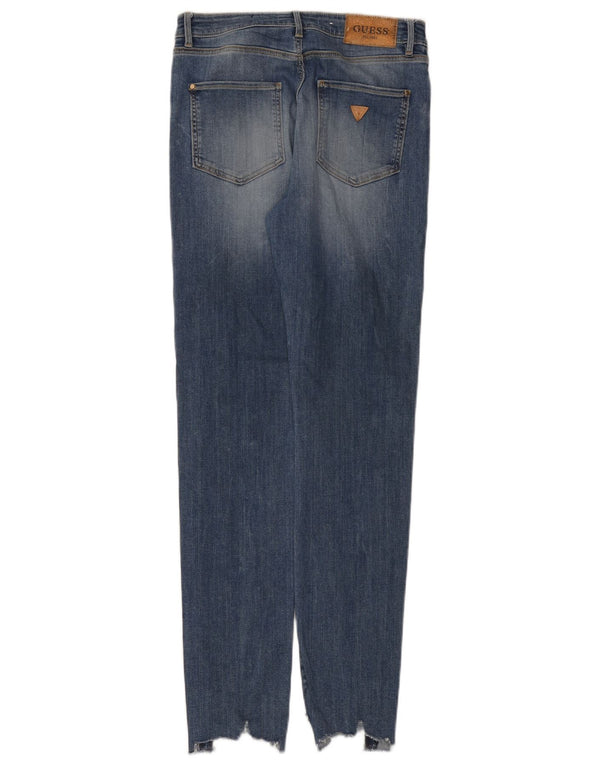 Guess Jean Skinny Femme W29 L32 Bleu Viscose