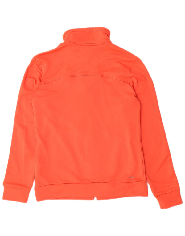 ADIDAS Veste de survêtement Climalite pour femme UK 8/10 Small Orange