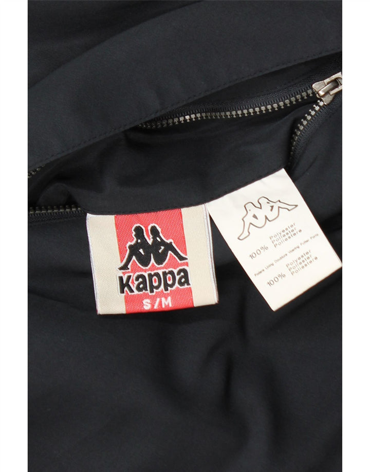 Kappa Veste réversible coupe ample pour homme UK 36 Small Bleu marine Polyester