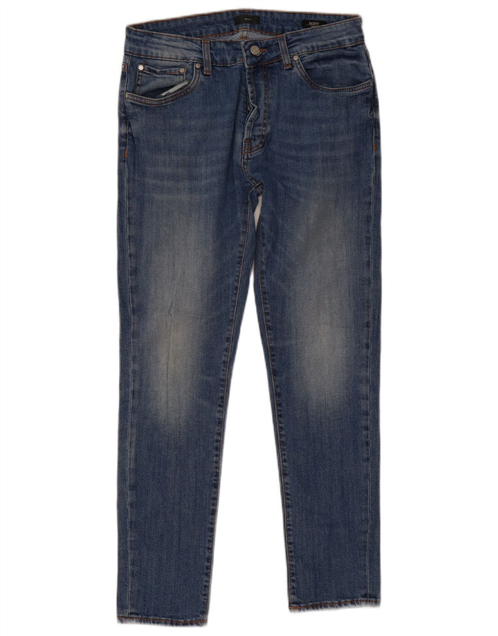 Liu Jo Jean Skinny Scott Homme W33 L29 Bleu Polyester