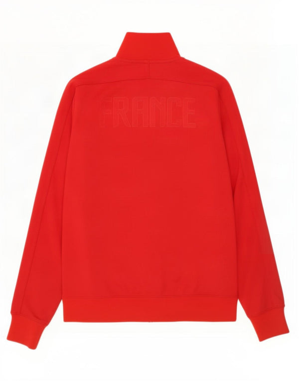 Nike Hommes Fédération Française De Rugby Survêtement Top Jacket Large Rouge