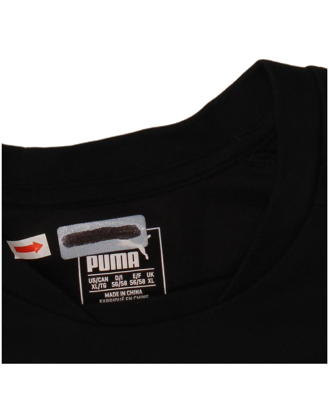 Puma T-Shirt Homme Top XL Noir Coton
