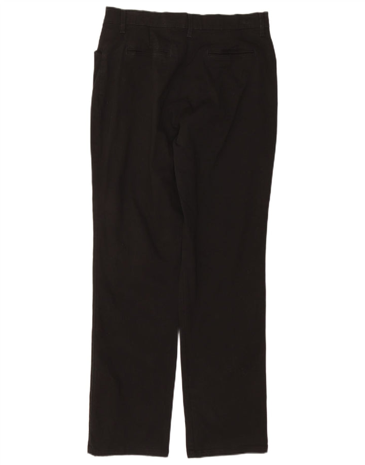 LEE Womens Straight Casual Trousers W30 L30 Black
