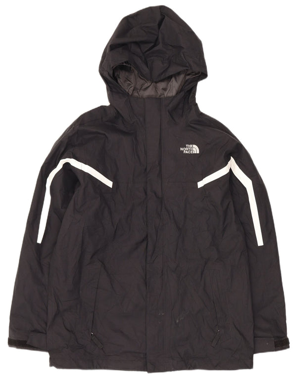 The North Face Veste de pluie à capuche pour garçon 14-15 ans Grand Noir Sports