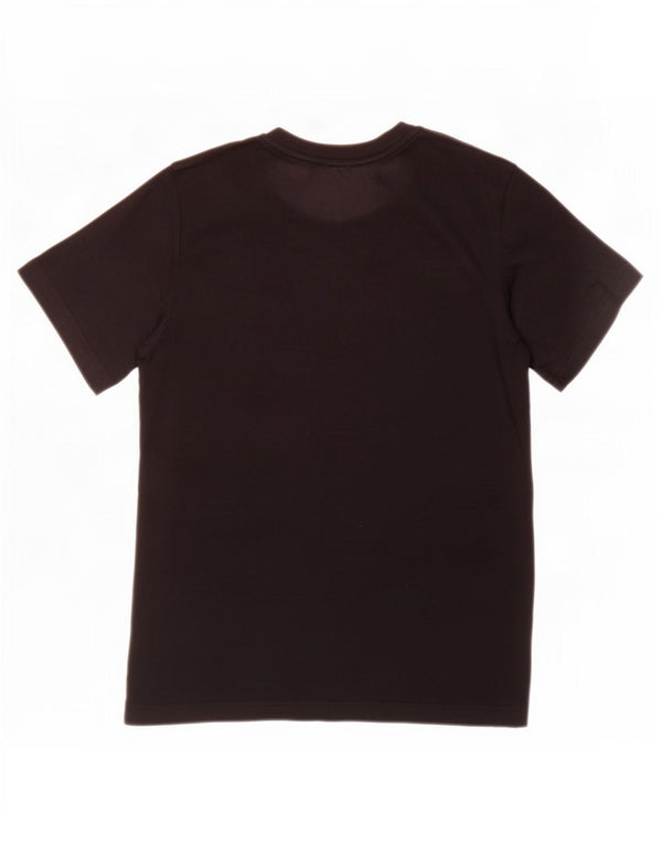 Adidas Mens Three Stripes Graphic T-Shirt Top XS Noir Coton