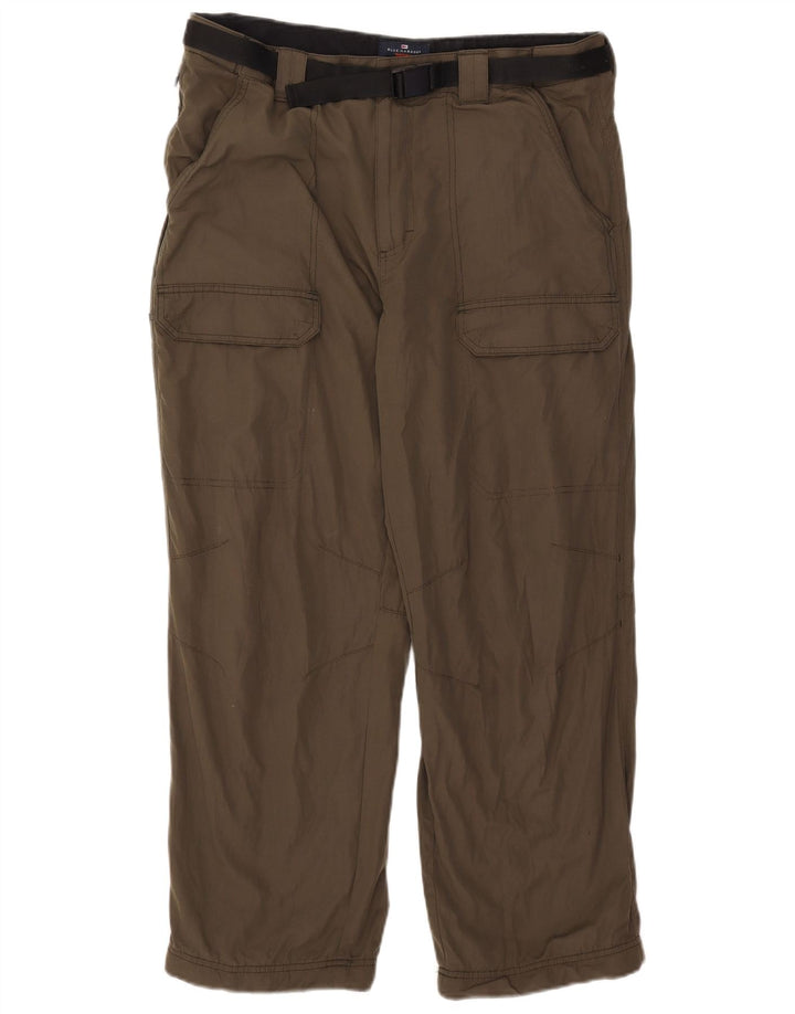Marks & Spencer Pantalon Cargo Droit Blue Harbor Homme Kaki