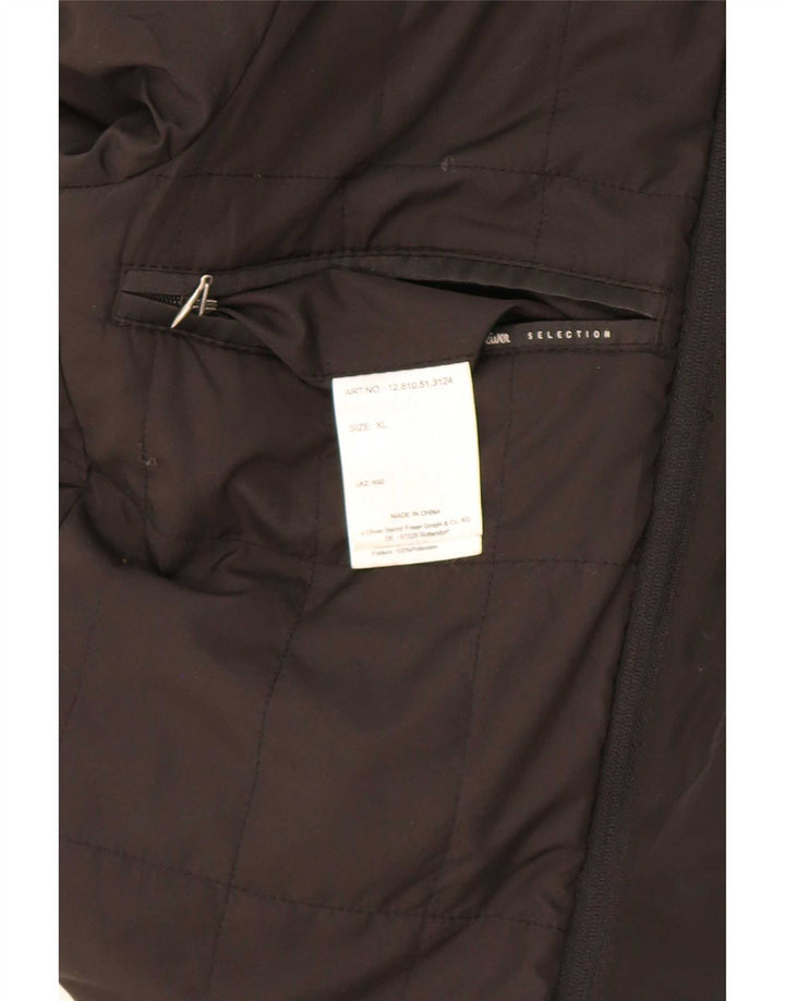 S.Oliver Veste utilitaire pour homme UK 42 XL Laine noire