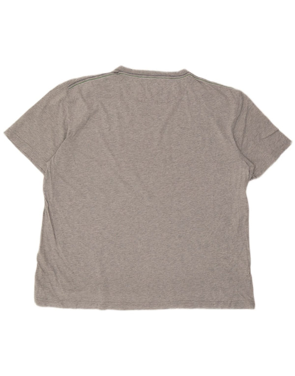 La Martina T-Shirt Homme Top 4XL Gris Moucheté