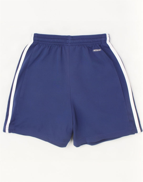 Short de sport Adidas Garçon Aeroready 9-10 ans Bleu Marine Polyester