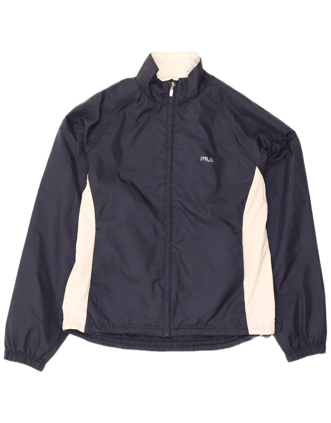 Fila Veste de survêtement pour femme IT 44 Bleu marine moyen Colourblock