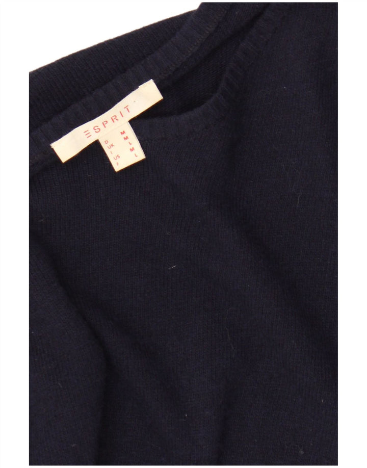 Esprit Pull col bateau pour femme UK 14 Bleu marine moyen