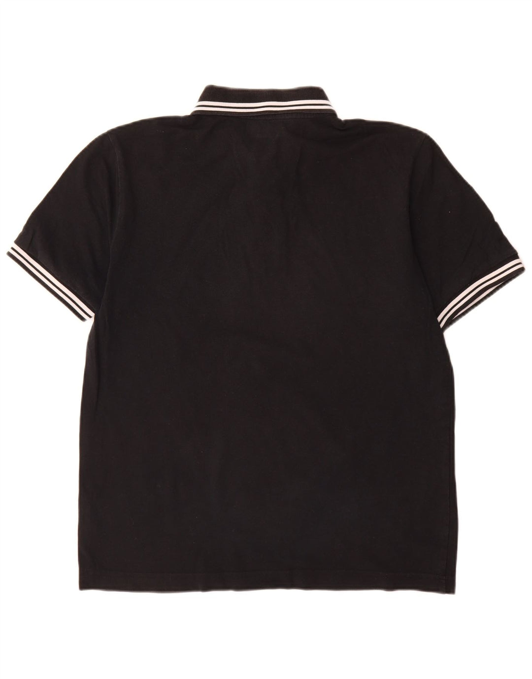 Kappa Polo Homme Large Noir Rayé